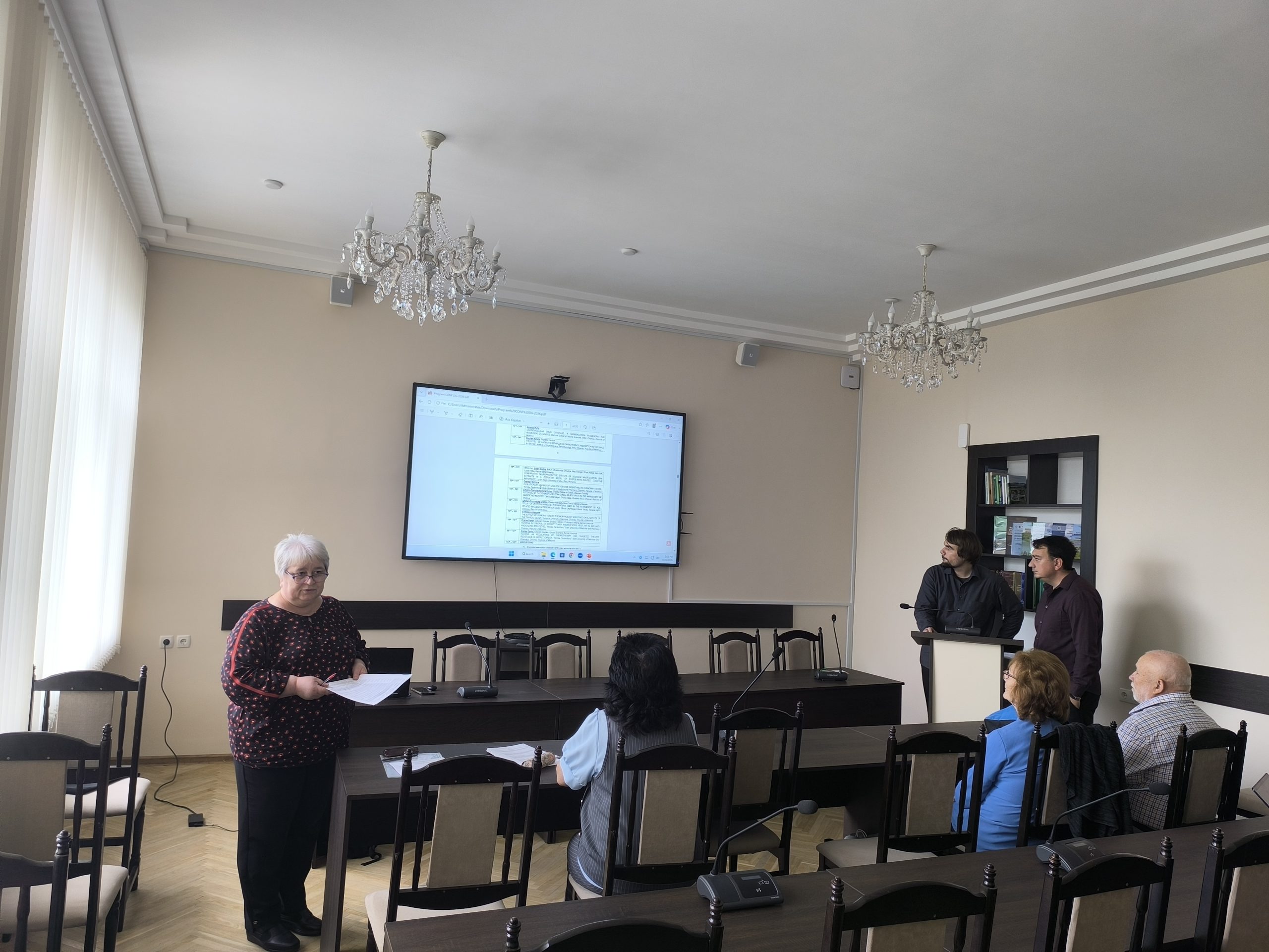 Institutul de Fiziologie și Sanocreatologie a participat la Conferința Națională cu Participare Internațională „Științele Naturii în Dialogul Generațiilor”