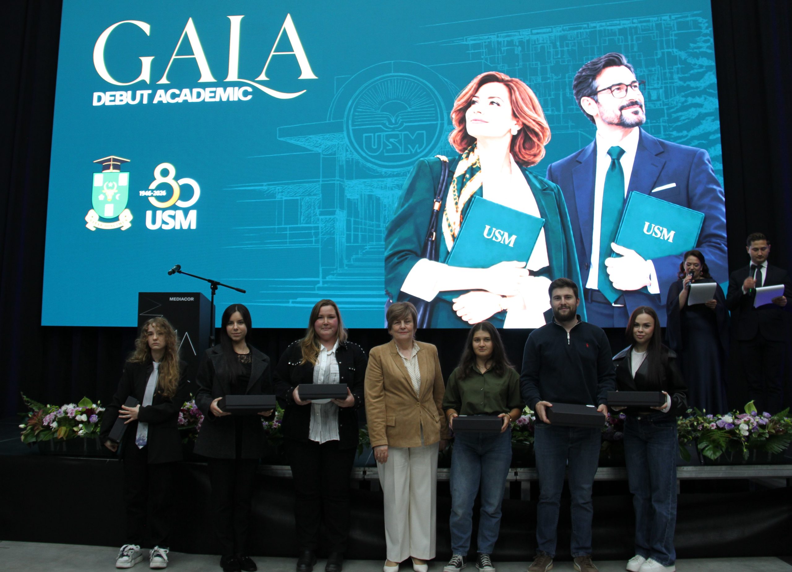 Cercetătorii Institutului de Fiziologie și Sanocreatologie la Gala „Generații de Excelență” 2026, ediția I